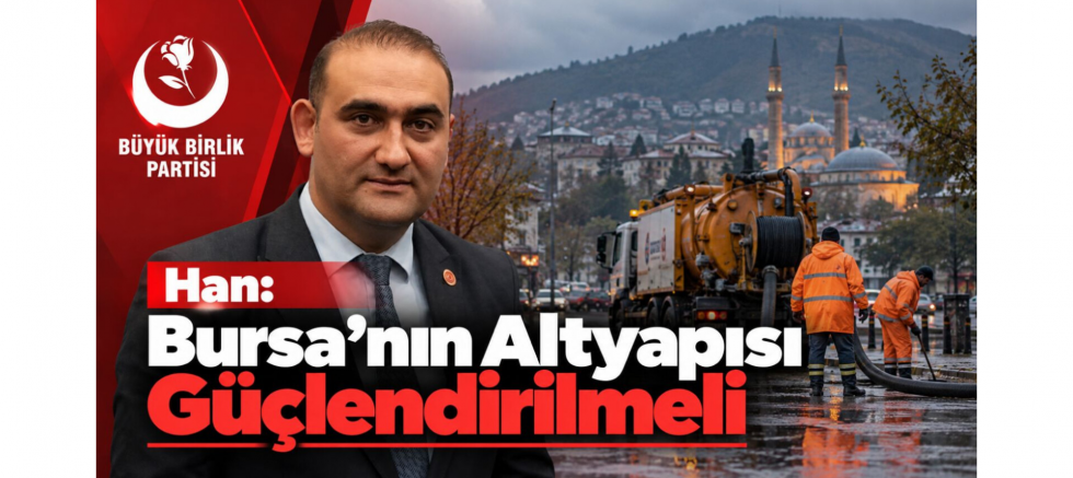Başkan Han: Bursa'nın Altyapısı Güçlendirilmeli - GÜNDEM - İnternetin Ajansı