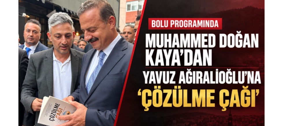 Başkan Muhammed Doğan Kaya, “Çözülme Çağı”nı Yavuz Ağıralioğlu’na Takdim Etti - GÜNDEM - İnternetin Ajansı