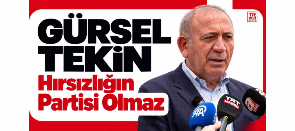 Gürsel Tekin: Hırsızlığın Partisi Olmaz - GÜNDEM - İnternetin Ajansı