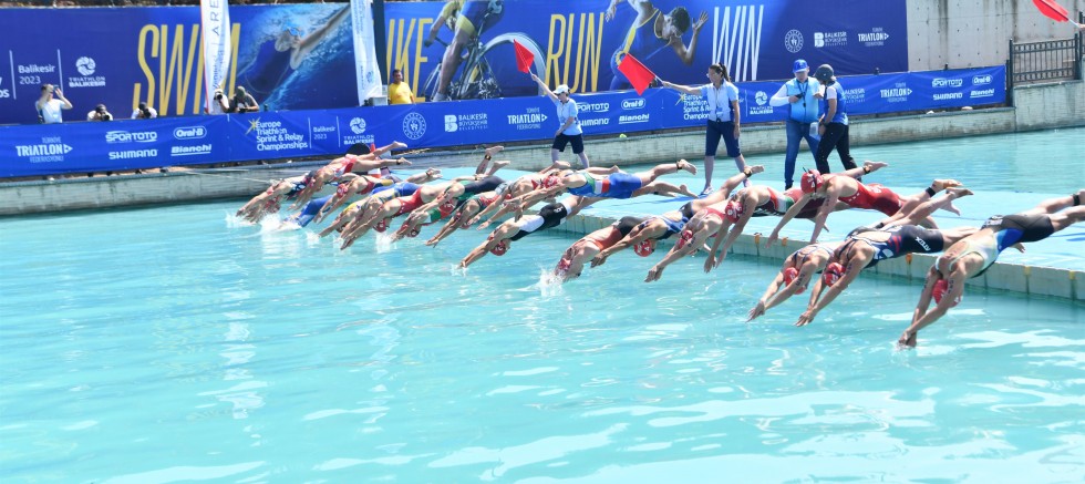Avrupa Triatlon Şampiyonası Balıkesir’de gerçekleştirildi - SPOR - İnternetin Ajansı
