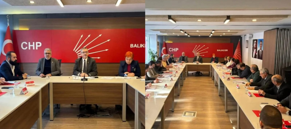 CHP Bigadiç İlçe Başkanı Türker Yılmaz, İl Başkanları Toplantısı'nda Yerel Sorunlara Çözüm Önerilerini Paylaştı. - GÜNDEM - İnternetin Ajansı