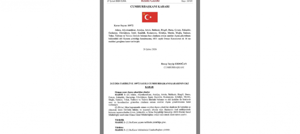 Ümit Demiroğlu: Ormanlar Siyasi Tasarruf Konusu Yapılamaz - GÜNDEM - İnternetin Ajansı